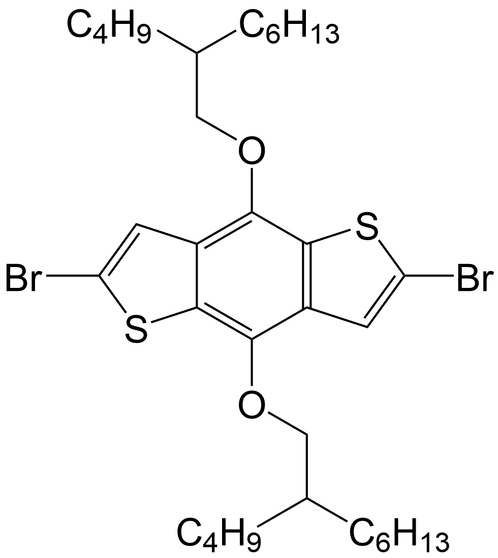 2,6-二溴-4,8-双[(2-丁基正辛基)氧]苯并[1,2-b:4,5-b']二噻吩/1336893-15-2